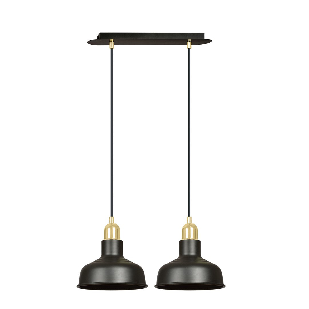 Foundry 2-Lichts Hanglamp