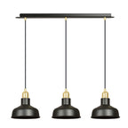 Foundry hanglamp met 3 lichtpunten