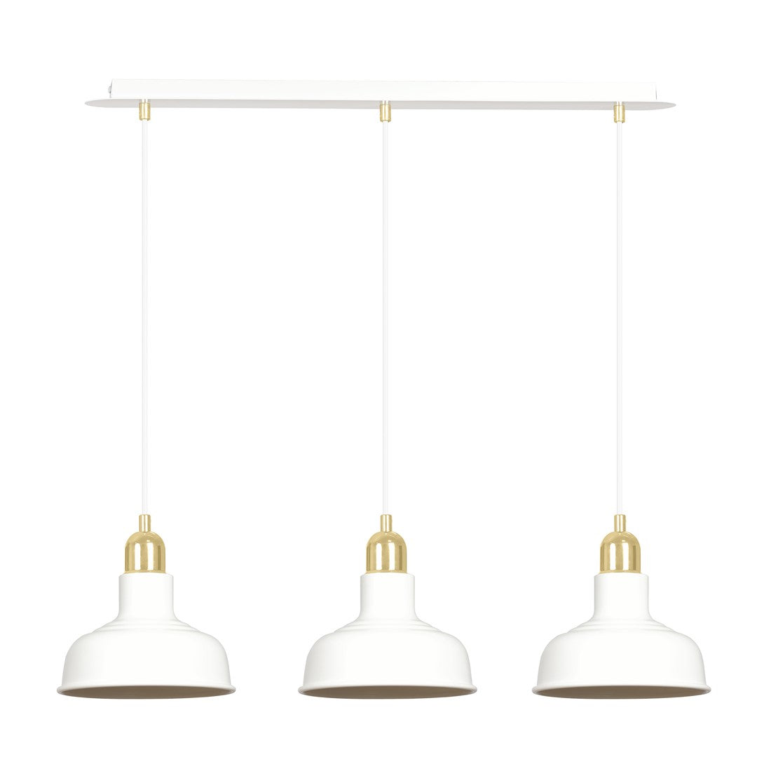 Foundry hanglamp met 3 lichtpunten