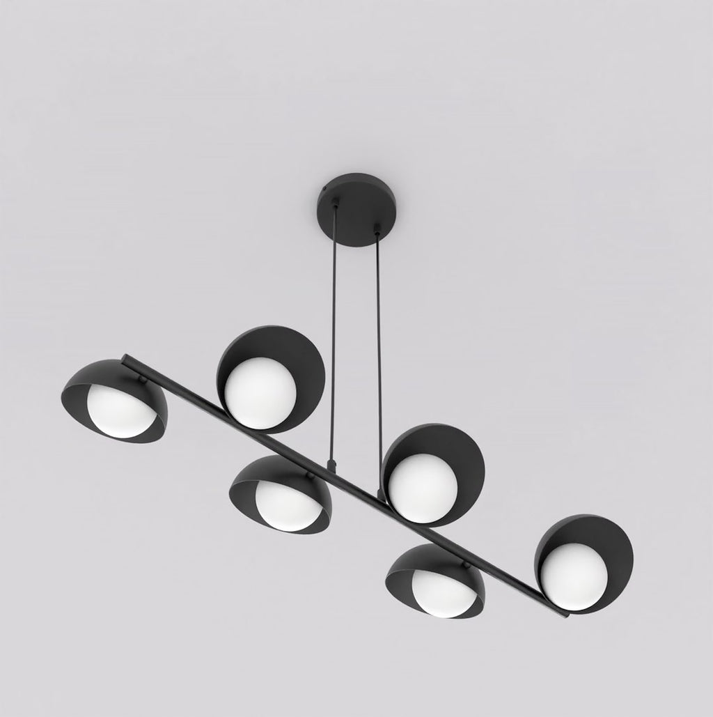 Eclipse Linear hanglamp met 6 lichtpunten