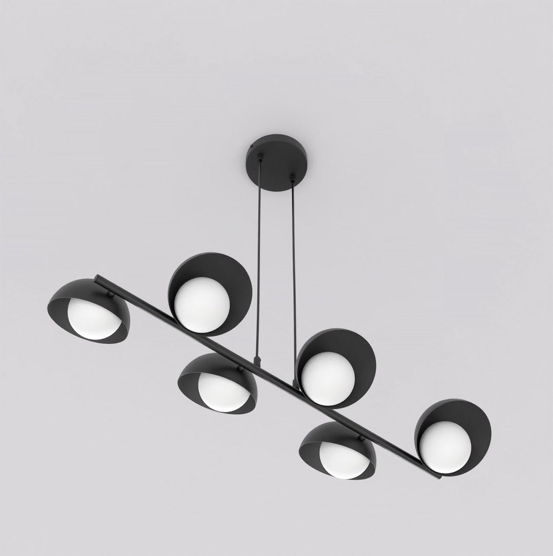Eclipse Linear hanglamp met 6 lichtpunten