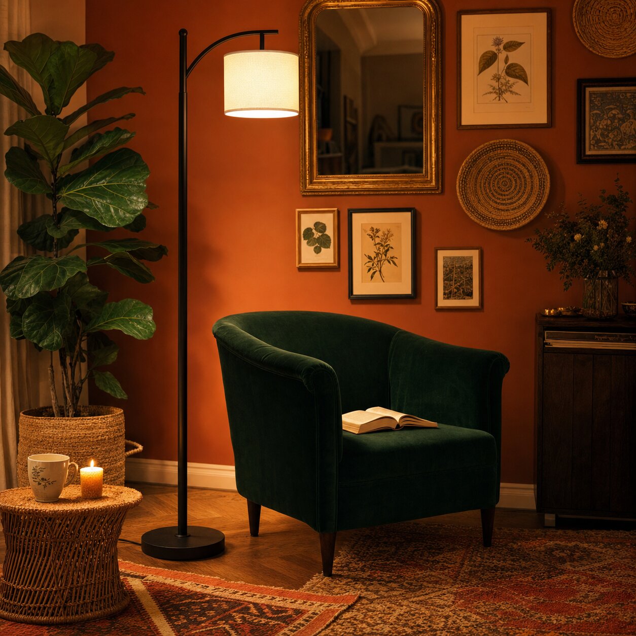 "Arco" moderne vloerlamp