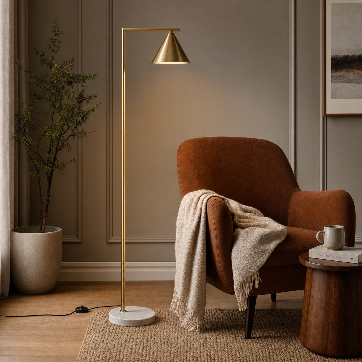 "Aria" Leesvloerlamp