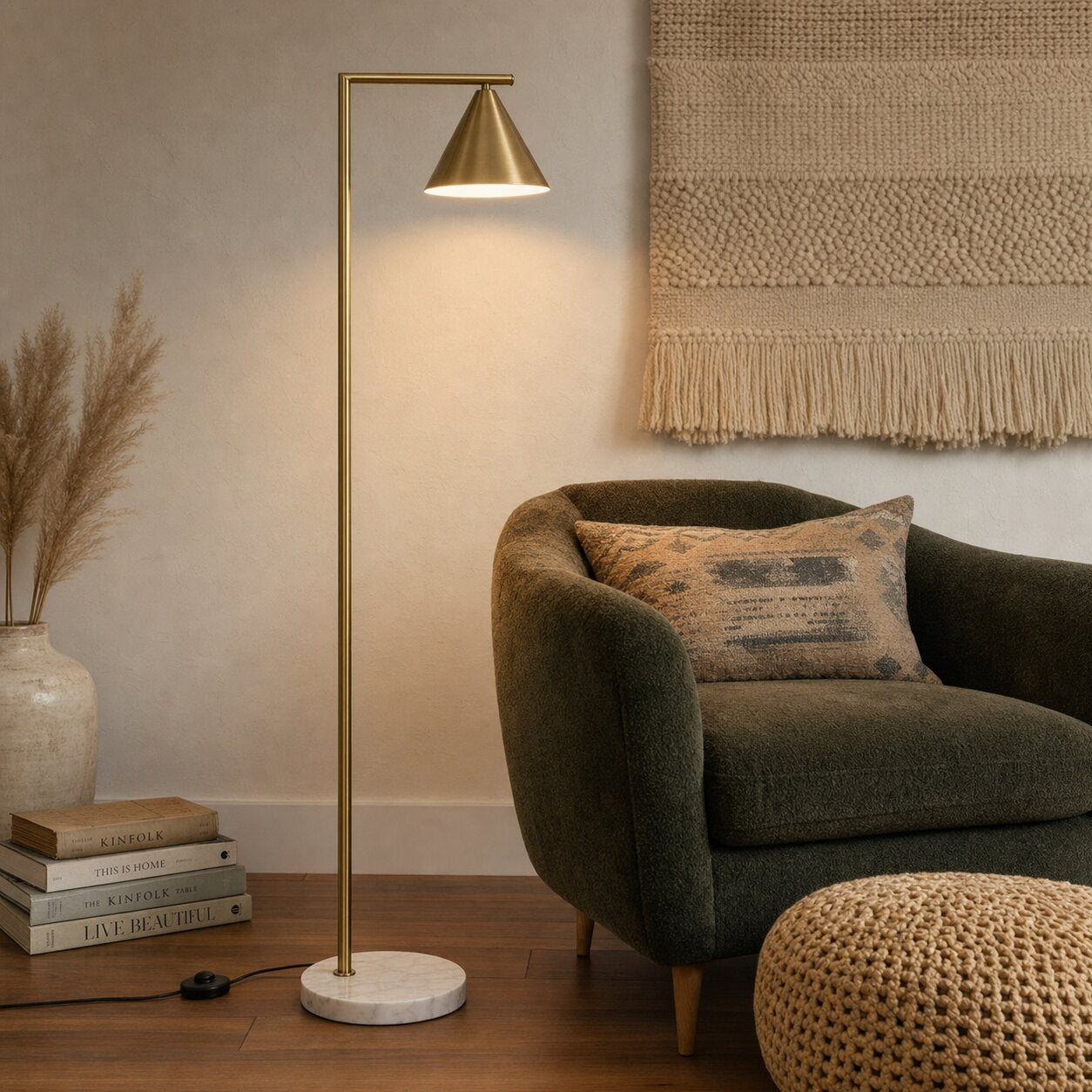 "Aria" Leesvloerlamp