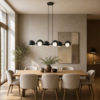 Eclipse Linear hanglamp met 6 lichtpunten