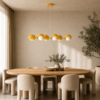 Eclipse Linear hanglamp met 6 lichtpunten