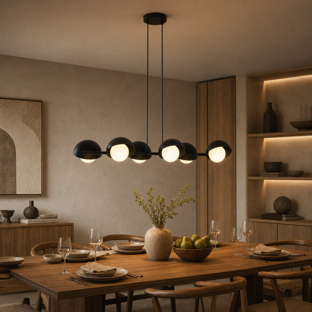 Eclipse Linear hanglamp met 6 lichtpunten
