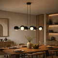 Eclipse Linear hanglamp met 6 lichtpunten