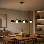 Eclipse Linear hanglamp met 6 lichtpunten