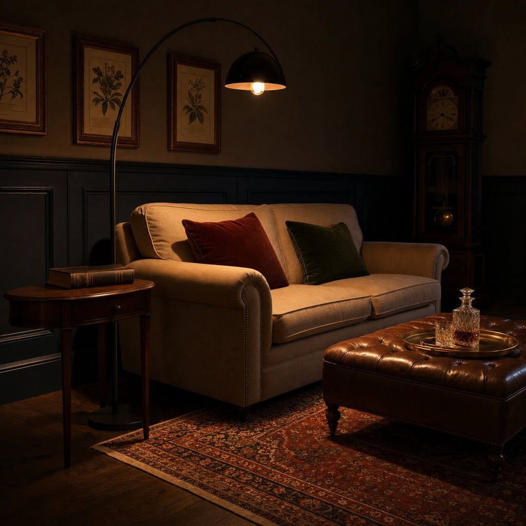 "Crescent" Moderne Boog Vloerlamp