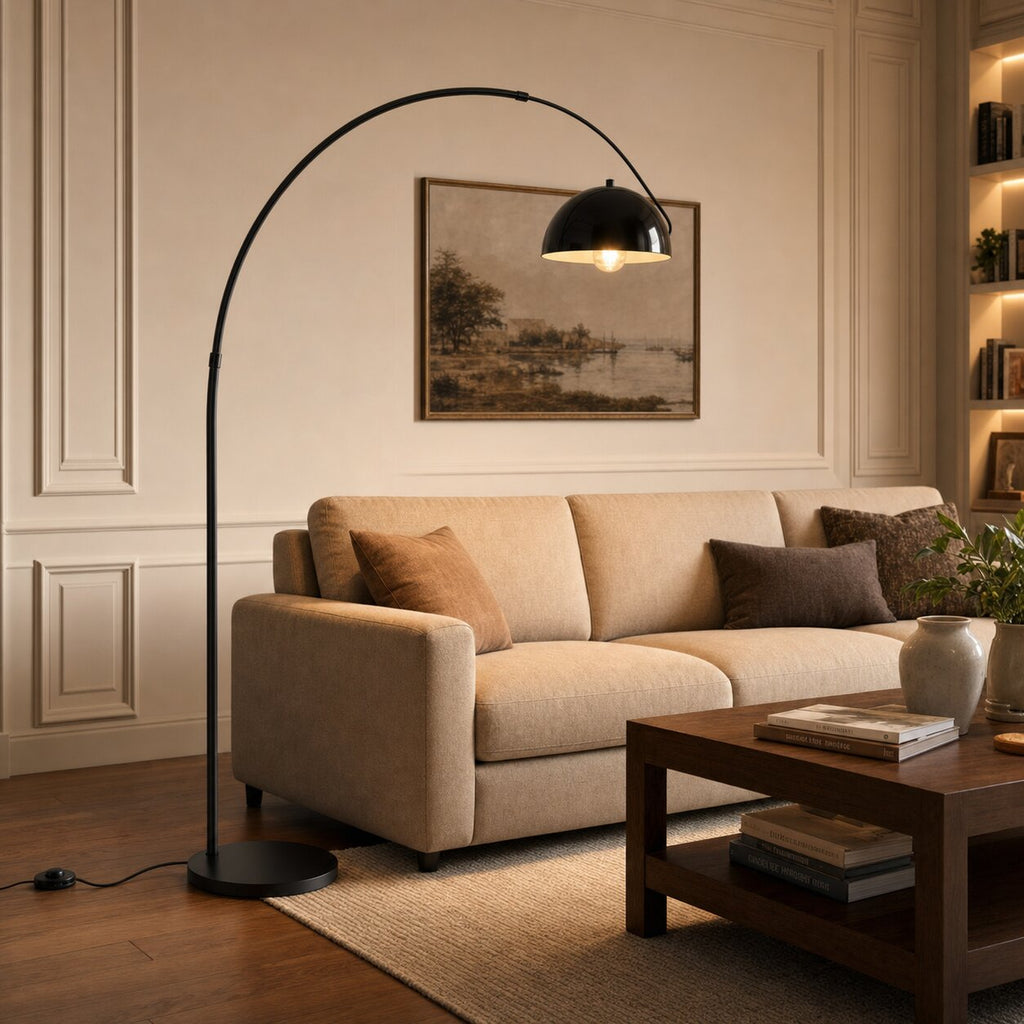 "Crescent" Moderne Boog Vloerlamp