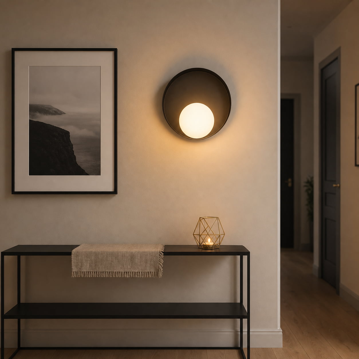 Orbit wandlamp