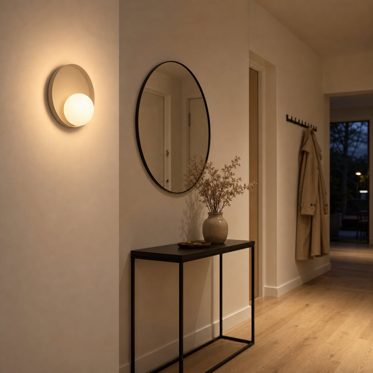 Orbit wandlamp