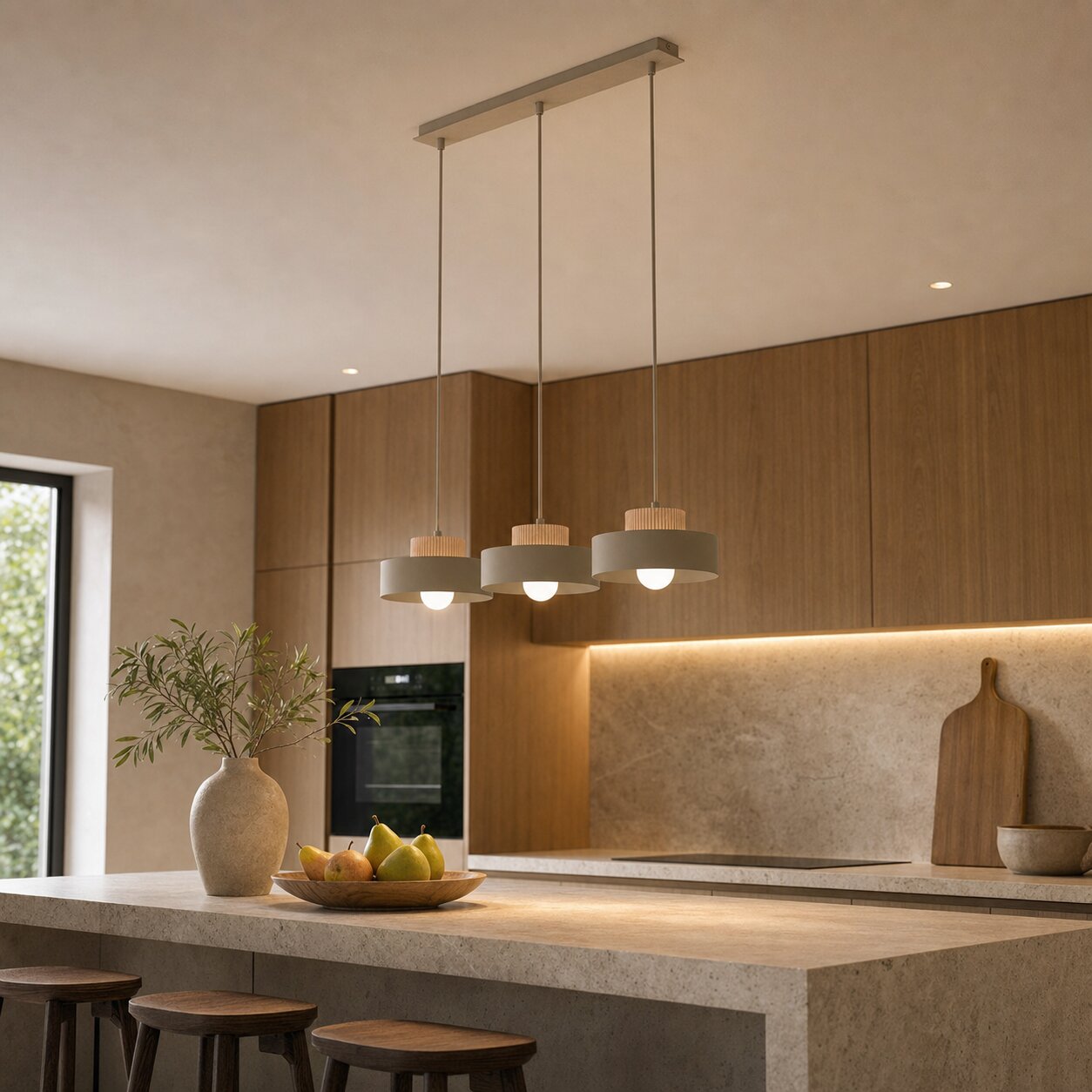 Sombrero 3-lichts hanglamp