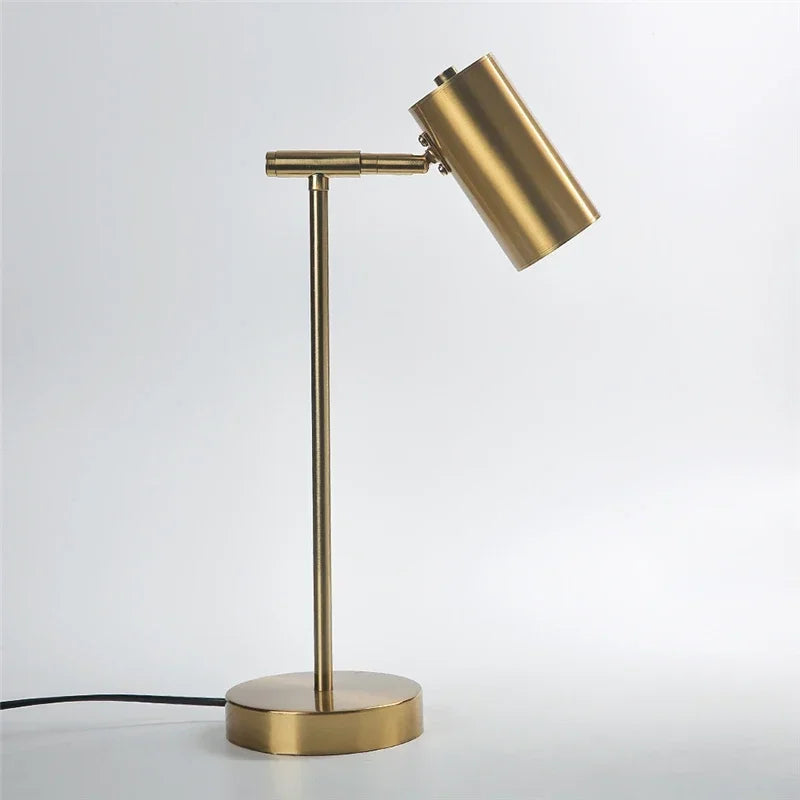 "Noor" Messing Nachtleeslamp