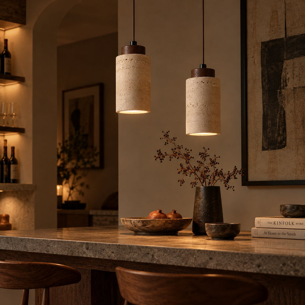 “Terra Long” Steen & Houten Hanglamp